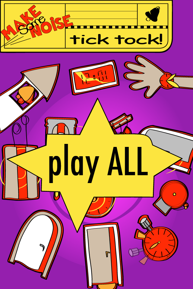 Tick Tock! A cartoon Alarm & Bell soundboard, featuring the best